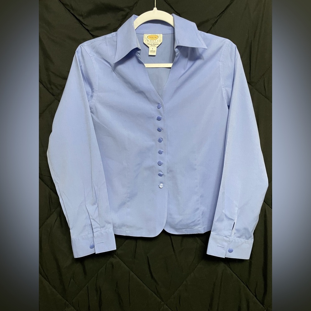 Talbots Blue Buttoned Down Shirt